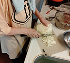 利用者様宅でリハビリ