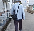 利用者様宅でリハビリ